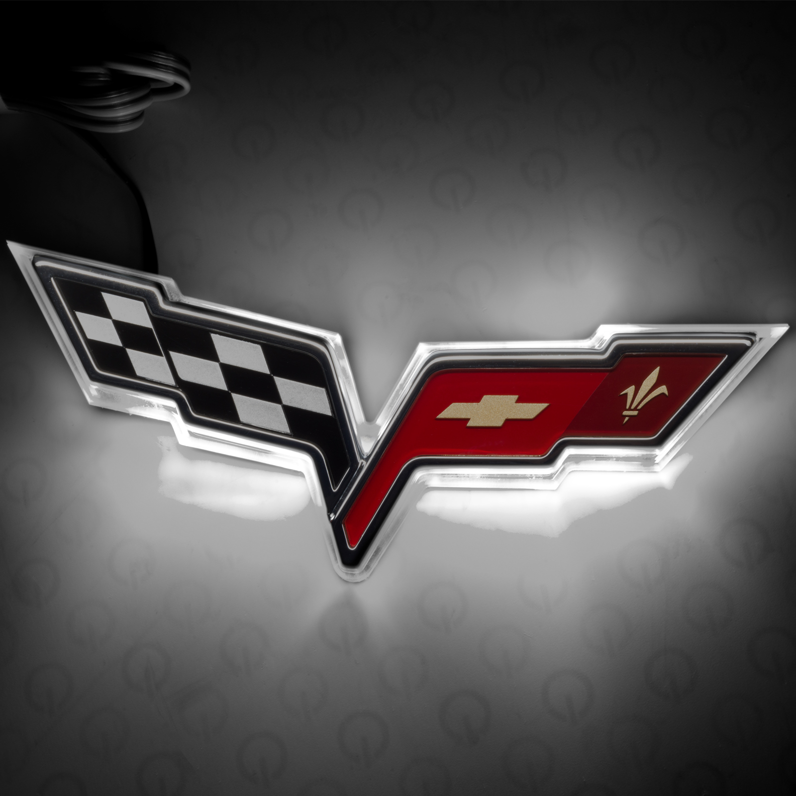 3099-001 - Chevy Corvette C6 Illuminated Emblem